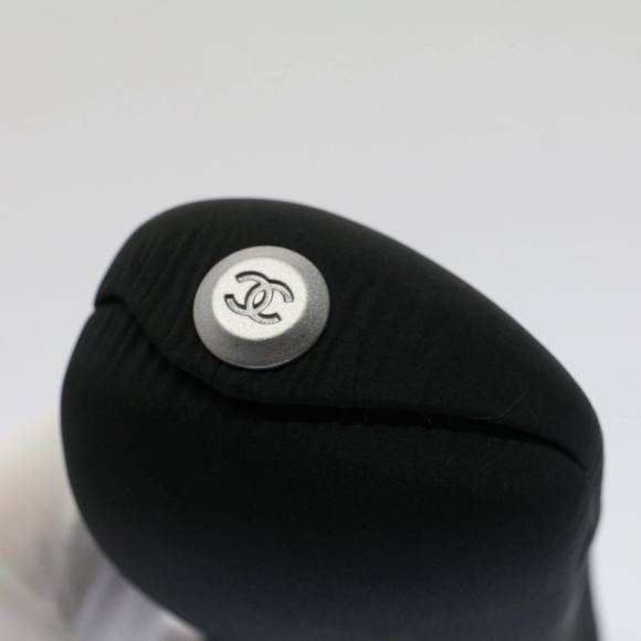 CHANEL Sunglasses Metal Black Gold Tone CC Auth 53401 - Picture 12 of 15